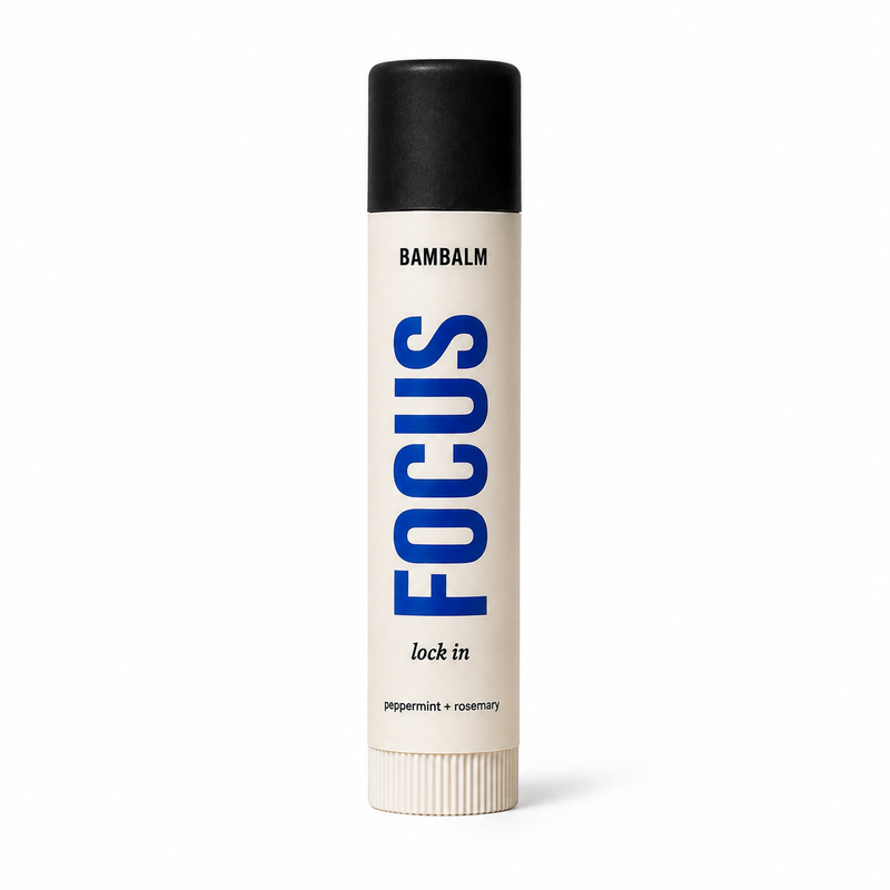BamBalm Focus lip balm tube